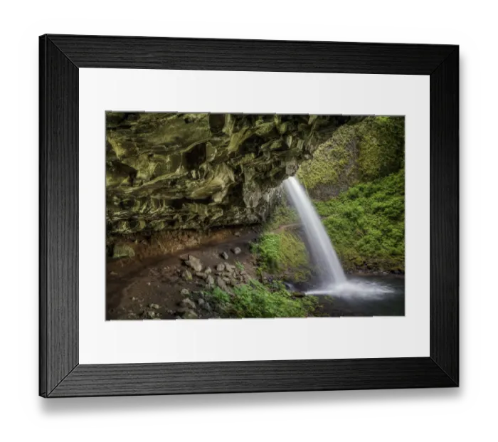 Framed Print : Ponytail Falls, Columbia River Gorge, Oregon Framed Print : Ponytail Falls, Columbia River Gorge, Oregon