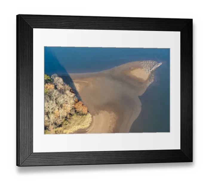 Framed Print : USA, Tennessee. White pelicans and cormorants creating patterns