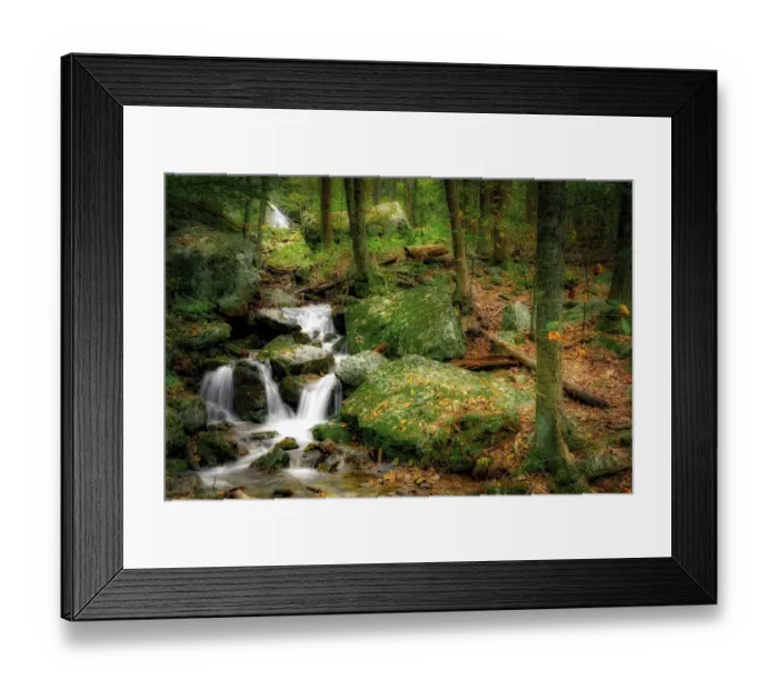 Framed Print : Wigwam Falls, Virginia, Blue Ridge Parkway Framed Print : Wigwam Falls, Virginia, Blue Ridge Parkway