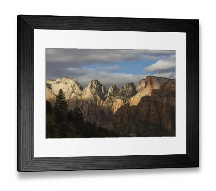 Framed Print : Morning sun and incoming storm Framed Print : Morning sun and incoming storm