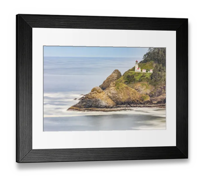 Framed Print : Heceta Head, Oregon, USA. Heceta Head Lighthouse on the Oregon coast Framed Print : Heceta Head, Oregon, USA. Heceta Head Lighthouse on the Oregon coast