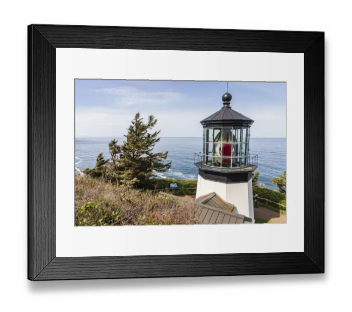 Framed Print : Cape Meares, Oregon, USA. Cape Meares lighthouse on the Oregon coast Framed Print : Cape Meares, Oregon, USA. Cape Meares lighthouse on the Oregon coast