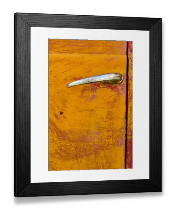 Framed Print : Door handle on old abandoned truck, Palouse region of eastern Washington State Framed Print : Door handle on old abandoned truck, Palouse region of eastern Washington State