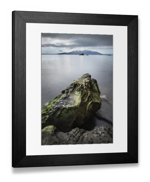 Framed Print : Samish Bay Wildcat Cove Larrabee State Park, Washington State