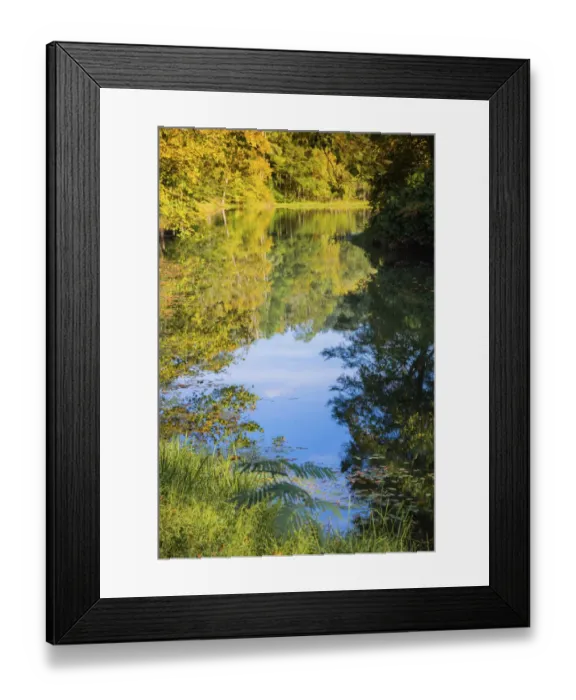Framed Print : Reflections, Otter Lake, Blue Ridge Parkway, Smoky Mountains, USA Framed Print : Reflections, Otter Lake, Blue Ridge Parkway, Smoky Mountains, USA