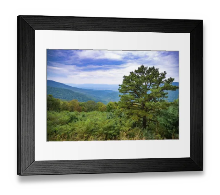 Framed Print : Vista, Shenandoah, Blue Ridge Parkway, Smoky Mountains, USA Framed Print : Vista, Shenandoah, Blue Ridge Parkway, Smoky Mountains, USA