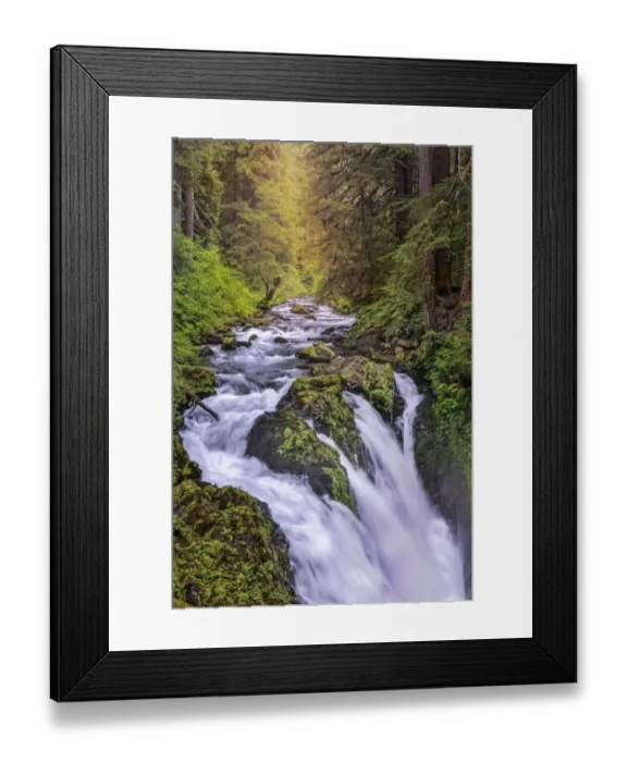 Framed Print : Sol Duc River and Falls, Olympic National Park, Washington State Framed Print : Sol Duc River and Falls, Olympic National Park, Washington State