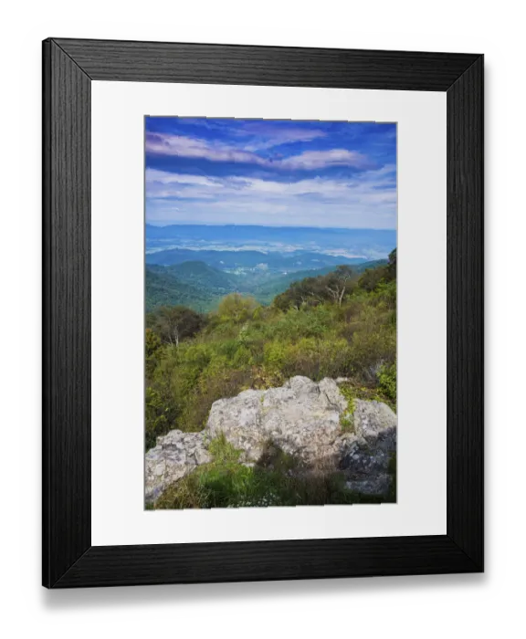Framed Print : Shenandoah vista, Blue Ridge Parkway, Smoky Mountains, USA Framed Print : Shenandoah vista, Blue Ridge Parkway, Smoky Mountains, USA