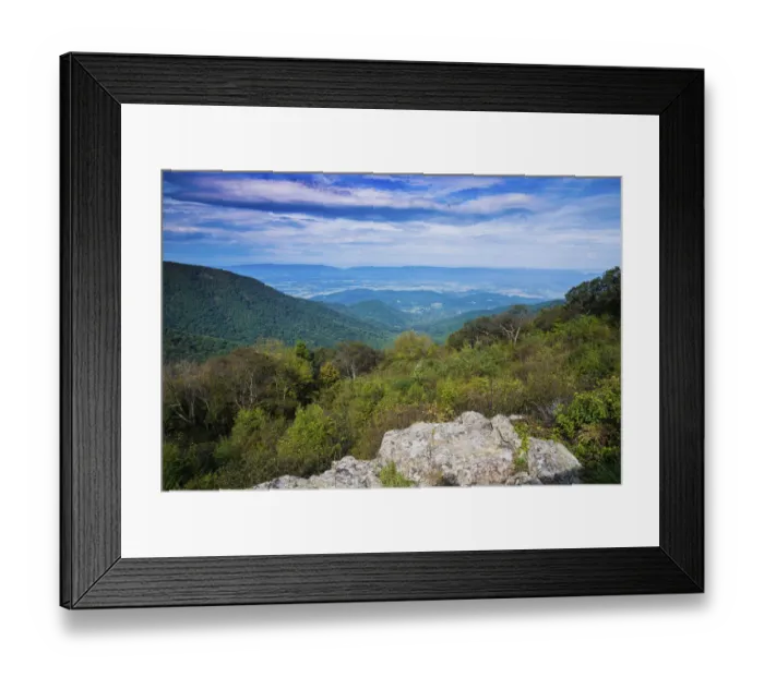 Framed Print : Shenandoah vista, Blue Ridge Parkway, Smoky Mountains, USA Framed Print : Shenandoah vista, Blue Ridge Parkway, Smoky Mountains, USA