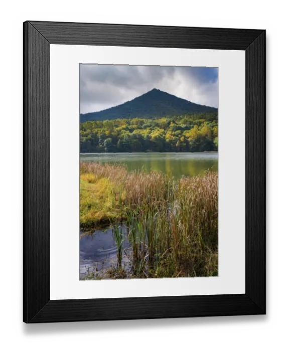 Framed Print : Reflections, Peaks Of Otter, Blue Ridge Parkway, Smoky Mountains, USA Framed Print : Reflections, Peaks Of Otter, Blue Ridge Parkway, Smoky Mountains, USA