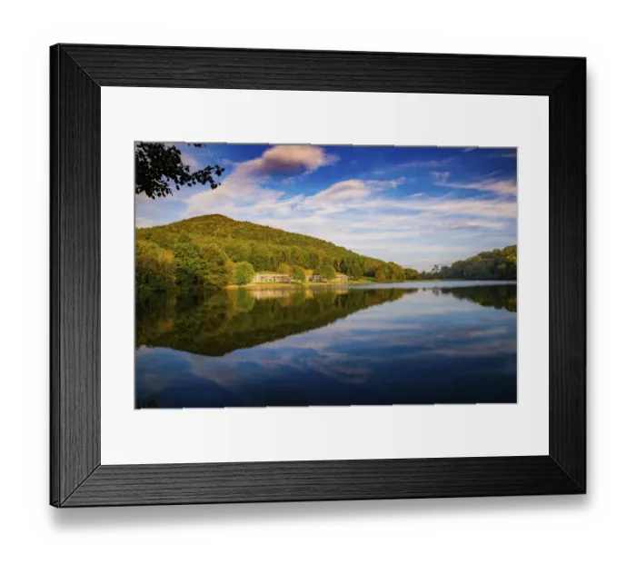 Framed Print : Lake reflections, Peaks Of Otter, Blue Ridge Parkway, Smoky Mountains, USA Framed Print : Lake reflections, Peaks Of Otter, Blue Ridge Parkway, Smoky Mountains, USA