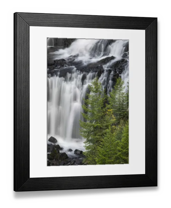 Framed Print : Undine Falls, Yellowstone National Park, Wyoming Framed Print : Undine Falls, Yellowstone National Park, Wyoming