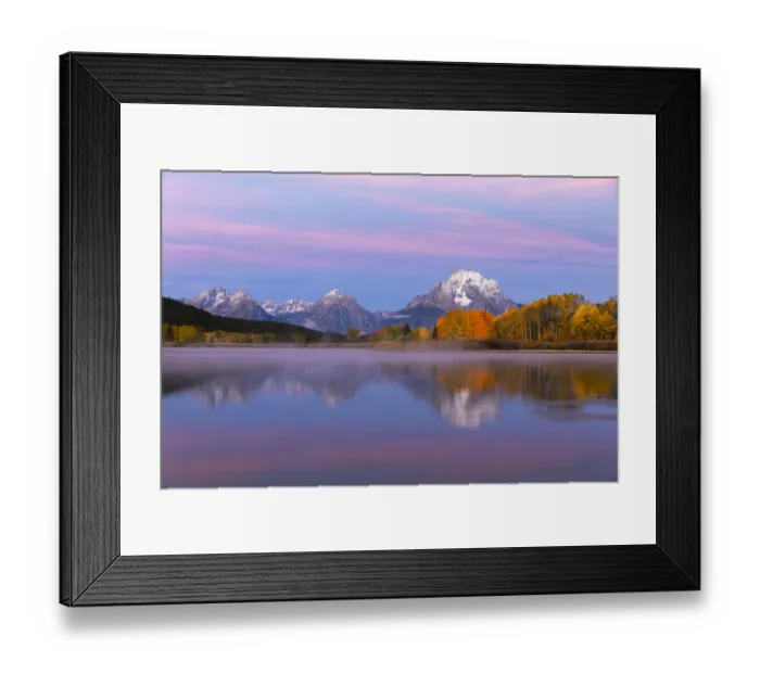 Framed Print : Autumn view of Mount Moran and Snake River, Grand Teton National Park, Wyoming Framed Print : Autumn view of Mount Moran and Snake River, Grand Teton National Park, Wyoming