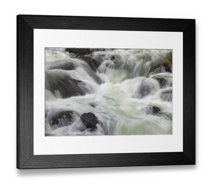 Framed Print : Flowing water in Firehole River, Yellowstone National Park, Wyoming Framed Print : Flowing water in Firehole River, Yellowstone National Park, Wyoming