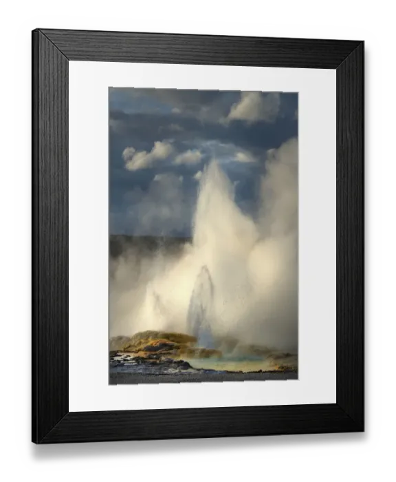 Framed Print : Clepsydra Geyser along the Fountain Paint Pot Trail, Yellowstone National Park Framed Print : Clepsydra Geyser along the Fountain Paint Pot Trail, Yellowstone National Park