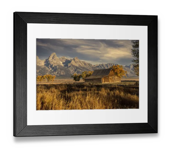 Framed Print : Moulton barn at sunrise and Teton Range, Grand Teton National Park, Wyoming Framed Print : Moulton barn at sunrise and Teton Range, Grand Teton National Park, Wyoming