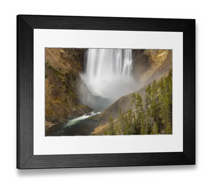 Framed Print : Lower Falls, Grand Canyon of the Yellowstone, Yellowstone National Park, Wyoming Framed Print : Lower Falls, Grand Canyon of the Yellowstone, Yellowstone National Park, Wyoming