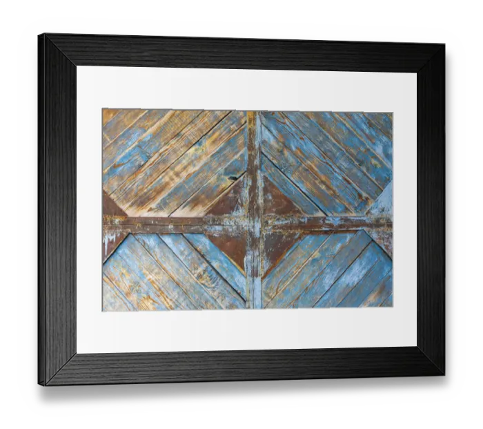Framed Print : Margib, Sughd Province, Tajikistan. Faded blue paint on a wooden door Framed Print : Margib, Sughd Province, Tajikistan. Faded blue paint on a wooden door