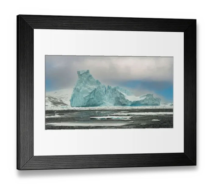 Framed Print : Antarctic iceberg Framed Print : Antarctic iceberg