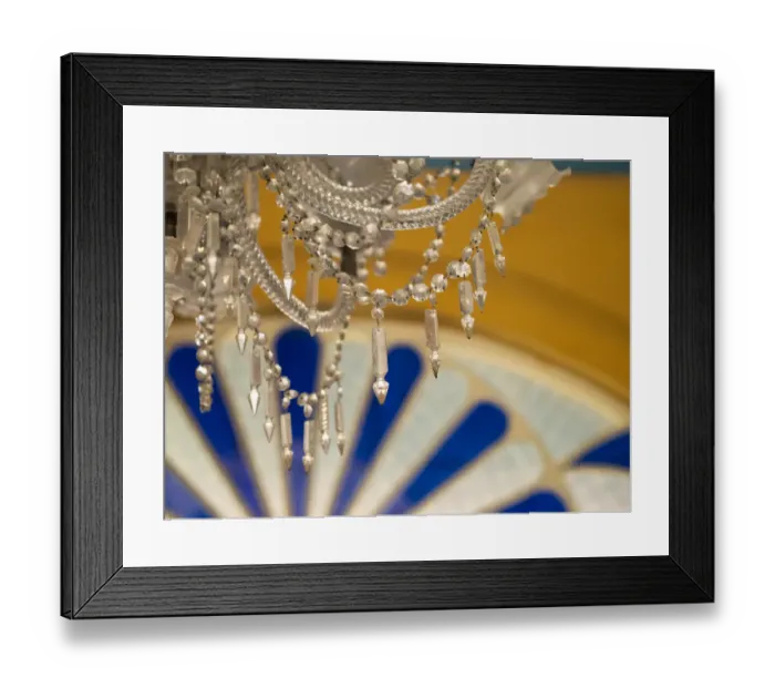 Framed Print : Cuba, Santa Clara, ornate chandelier in historic theater Framed Print : Cuba, Santa Clara, ornate chandelier in historic theater