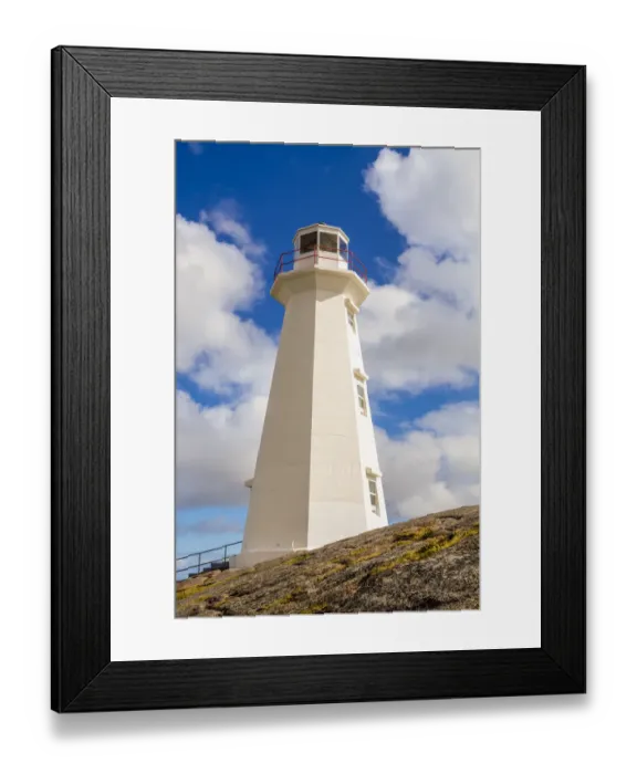 Framed Print : Cape Spear Lighthouse National Historic Site, Cape Spear, St. Johns, Newfoundland, Canada
