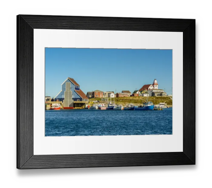Framed Print : Historic Bonavista, Bonavista Peninsula, Newfoundland, Canada