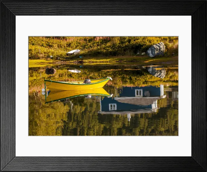 Framed Print : Small village of Renews, Avalon Peninsula, Newfoundland, Canada Framed Print : Small village of Renews, Avalon Peninsula, Newfoundland, Canada