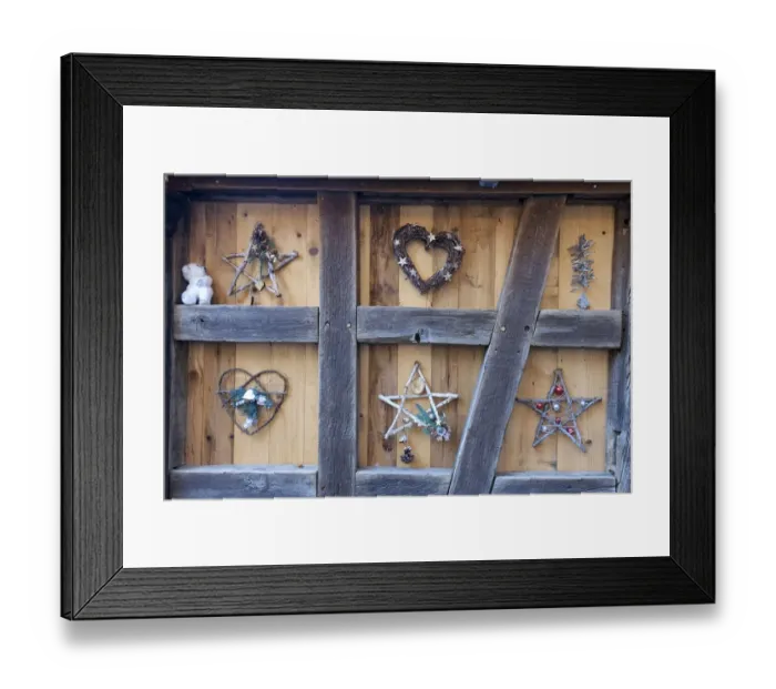 Framed Print : Colmar, France. Old town Colmar adorned with Christmas decoration. The town was founded in the 9th century Framed Print : Colmar, France. Old town Colmar adorned with Christmas decoration. The town was founded in the 9th century