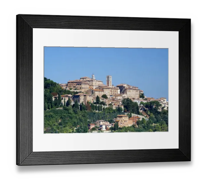 Framed Print : Italy, Tuscany, Montepulciano. The medieval and Renaissance hill town of Montepulciano Framed Print : Italy, Tuscany, Montepulciano. The medieval and Renaissance hill town of Montepulciano