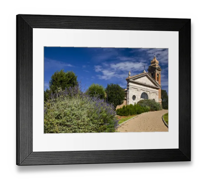 Framed Print : Italy, Tuscany, Montalcino. The Madonna del Soccorso church in the town of Monticiano Framed Print : Italy, Tuscany, Montalcino. The Madonna del Soccorso church in the town of Monticiano