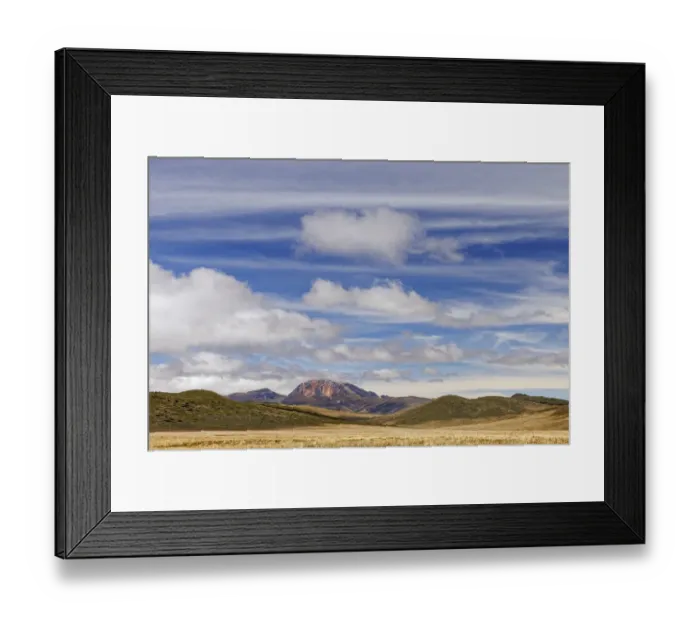 Framed Print : Distant mountain and clouds at high elevation, Antisana Ecological Reserve, Ecuador Framed Print : Distant mountain and clouds at high elevation, Antisana Ecological Reserve, Ecuador