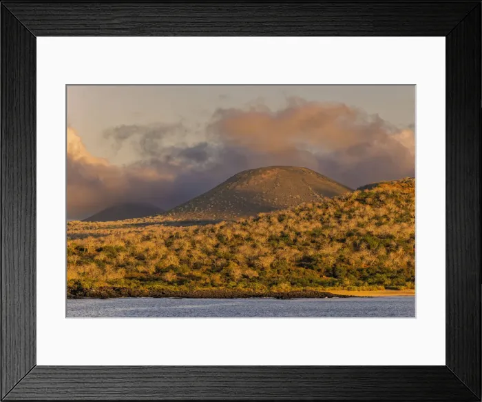 Framed Print : Santiago Island, Galapagos Islands, Ecuador
