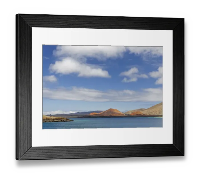 Framed Print : Shoreline of Santiago Island, Galapagos Islands, Ecuador Framed Print : Shoreline of Santiago Island, Galapagos Islands, Ecuador