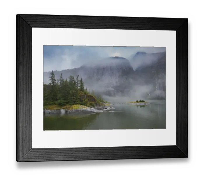 Framed Print : Usa, Alaska. Endicott Arm