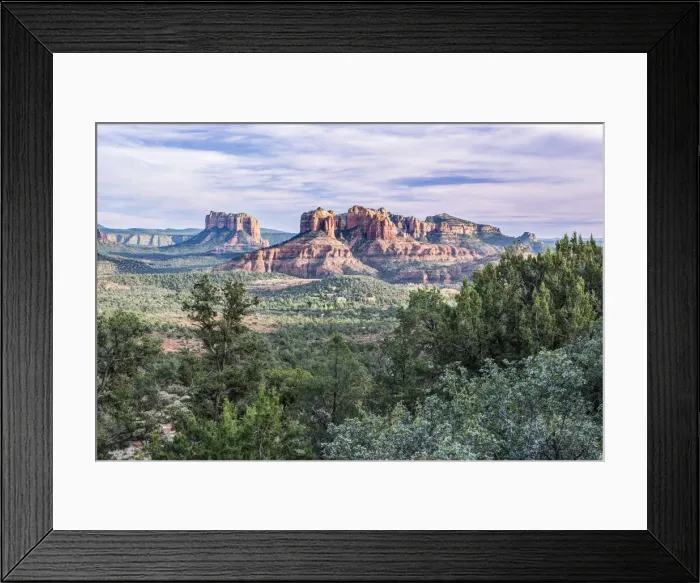 Framed Print : Arizona, Sedona. Cathedral Rock