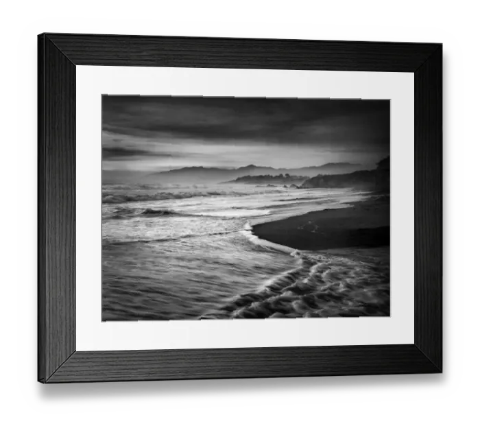 Framed Print : USA, California, Cambria. Dusk at Moonstone Beach Framed Print : USA, California, Cambria. Dusk at Moonstone Beach