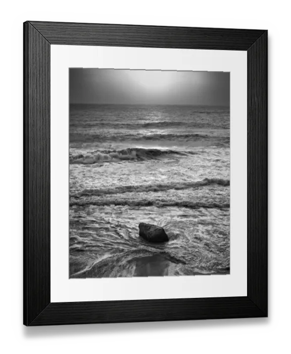 Framed Print : USA, California, Big Sur. Sunset at Garrapata State Beach Framed Print : USA, California, Big Sur. Sunset at Garrapata State Beach