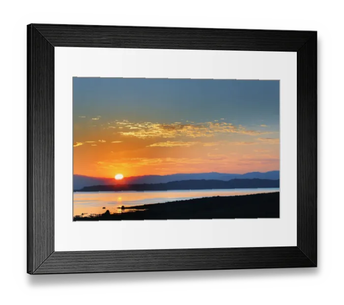 Framed Print : Sunrise, Mono Lake, California Framed Print : Sunrise, Mono Lake, California