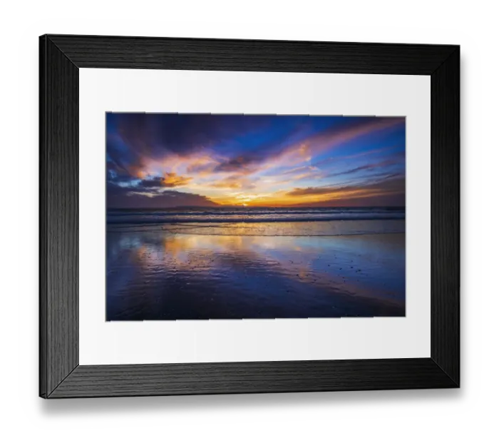 Framed Print : Sunset over the Channel Islands, Ventura, California USA Framed Print : Sunset over the Channel Islands, Ventura, California USA