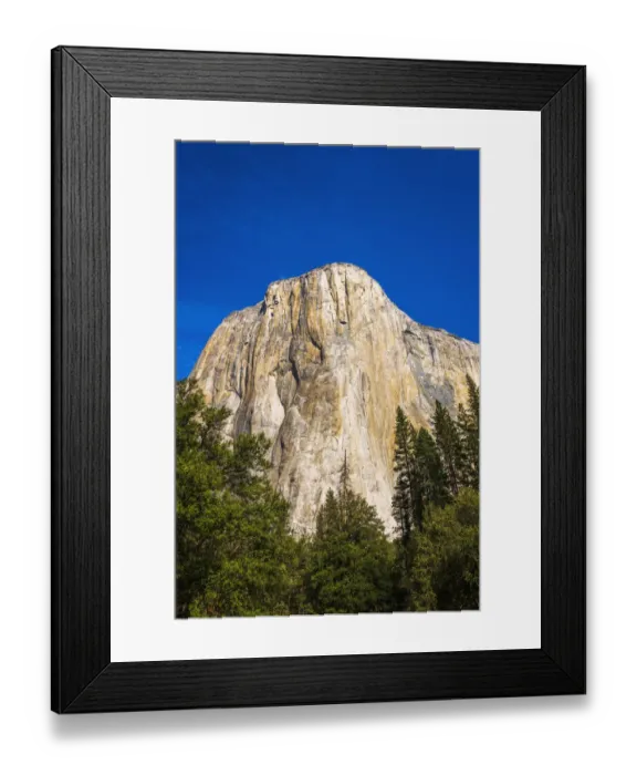 Framed Print : El Capitan, Yosemite Valley, Yosemite National Park, California USA