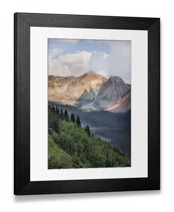 Framed Print : USA, Colorado, Gunnison National Forest. Landscape with Avery Peak Framed Print : USA, Colorado, Gunnison National Forest. Landscape with Avery Peak