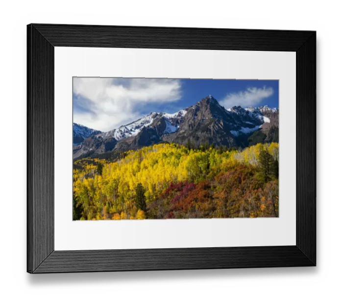 Framed Print : USA, Colorado autumn
