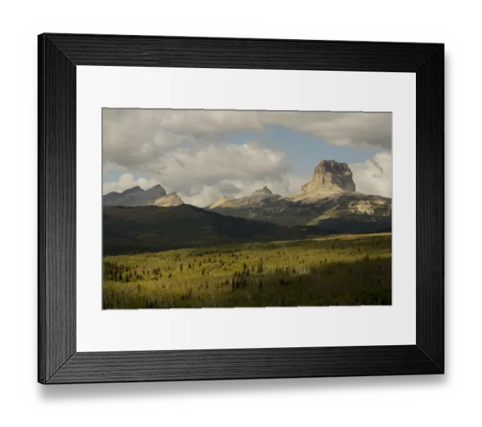 Framed Print : USA, Montana, Glacier National Park. Chief Mountain landscape Framed Print : USA, Montana, Glacier National Park. Chief Mountain landscape