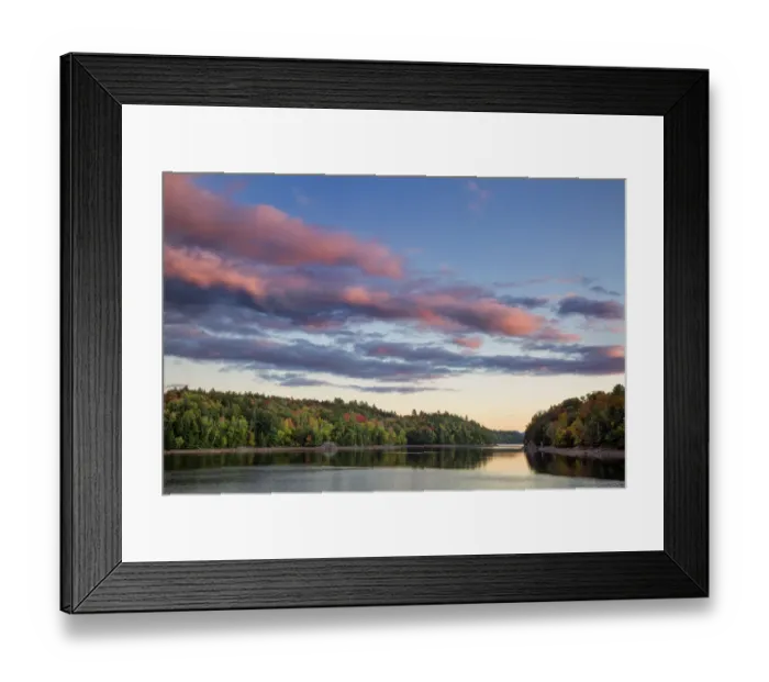 Framed Print : USA, New York, Adirondacks. Autumn sunset on Indian Lake Framed Print : USA, New York, Adirondacks. Autumn sunset on Indian Lake