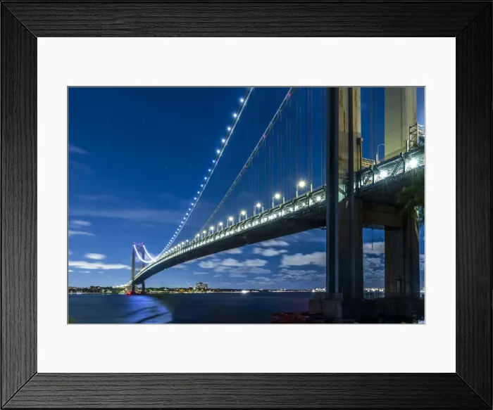 Framed Print : USA, New York. The Verrazzano-Narrows Bridge Framed Print : USA, New York. The Verrazzano-Narrows Bridge