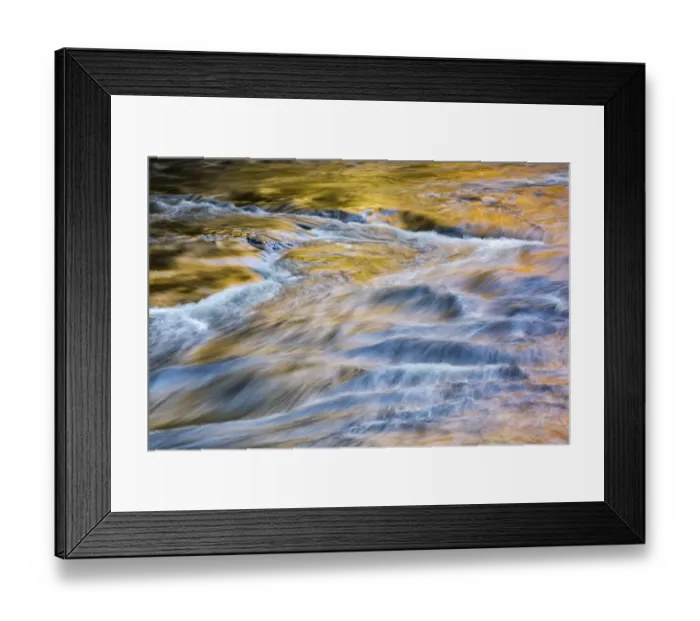 Framed Print : USA, New York, Adirondacks. Tupper Lake, autumn reflections at Bog River Falls Framed Print : USA, New York, Adirondacks. Tupper Lake, autumn reflections at Bog River Falls