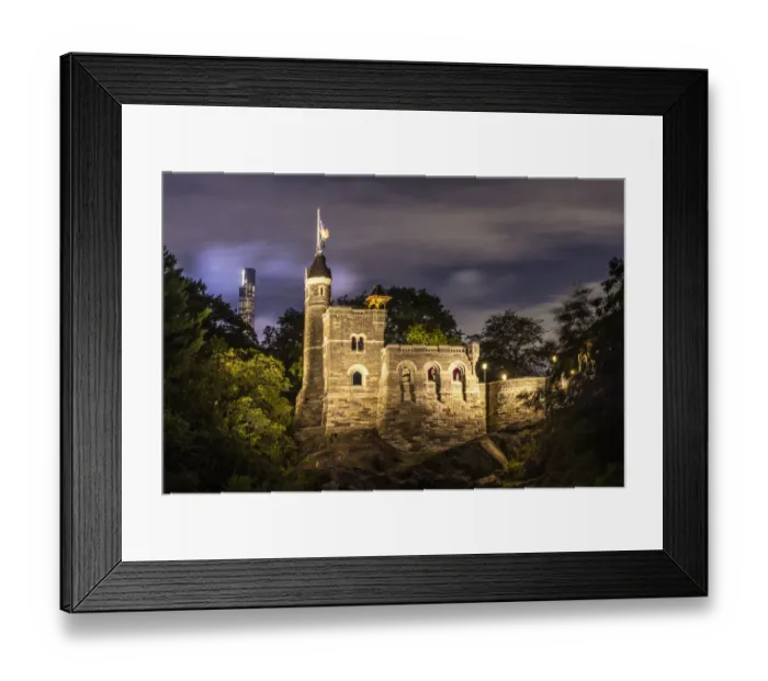 Framed Print : USA, New York. Central Park, Belvedere Castle Framed Print : USA, New York. Central Park, Belvedere Castle