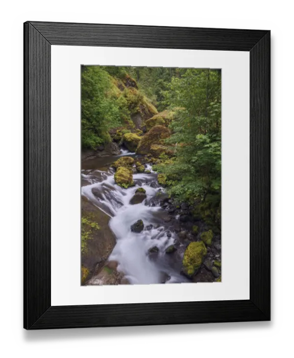 Framed Print : Tanner Creek, Columbia River Gorge, Oregon Framed Print : Tanner Creek, Columbia River Gorge, Oregon