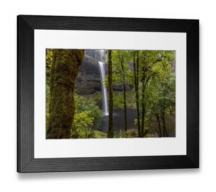 Framed Print : South Falls at Silver Falls State Park near Sublimity, Oregon, USA Framed Print : South Falls at Silver Falls State Park near Sublimity, Oregon, USA