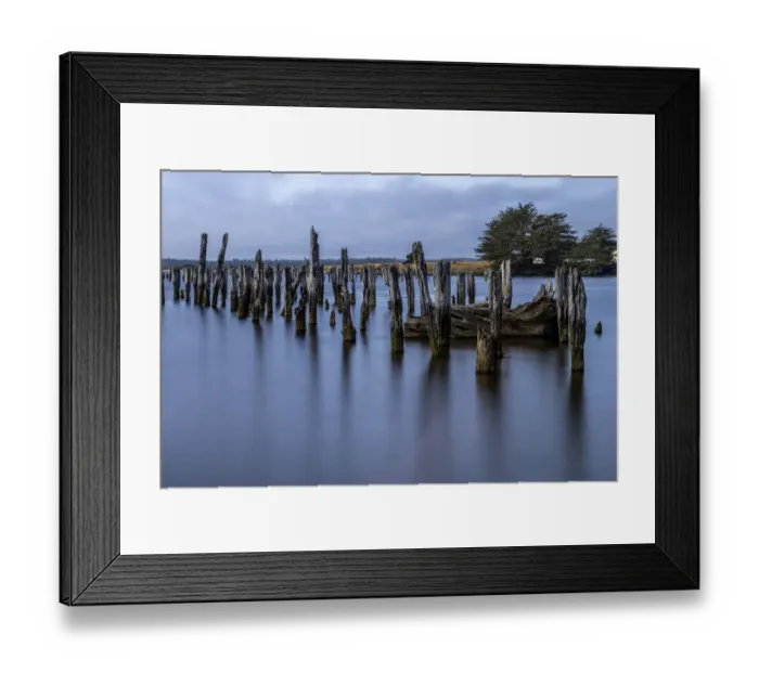 Framed Print : Usa, Oregon, Bandon. Bandon Pier, Long Exposure Framed Print : Usa, Oregon, Bandon. Bandon Pier, Long Exposure